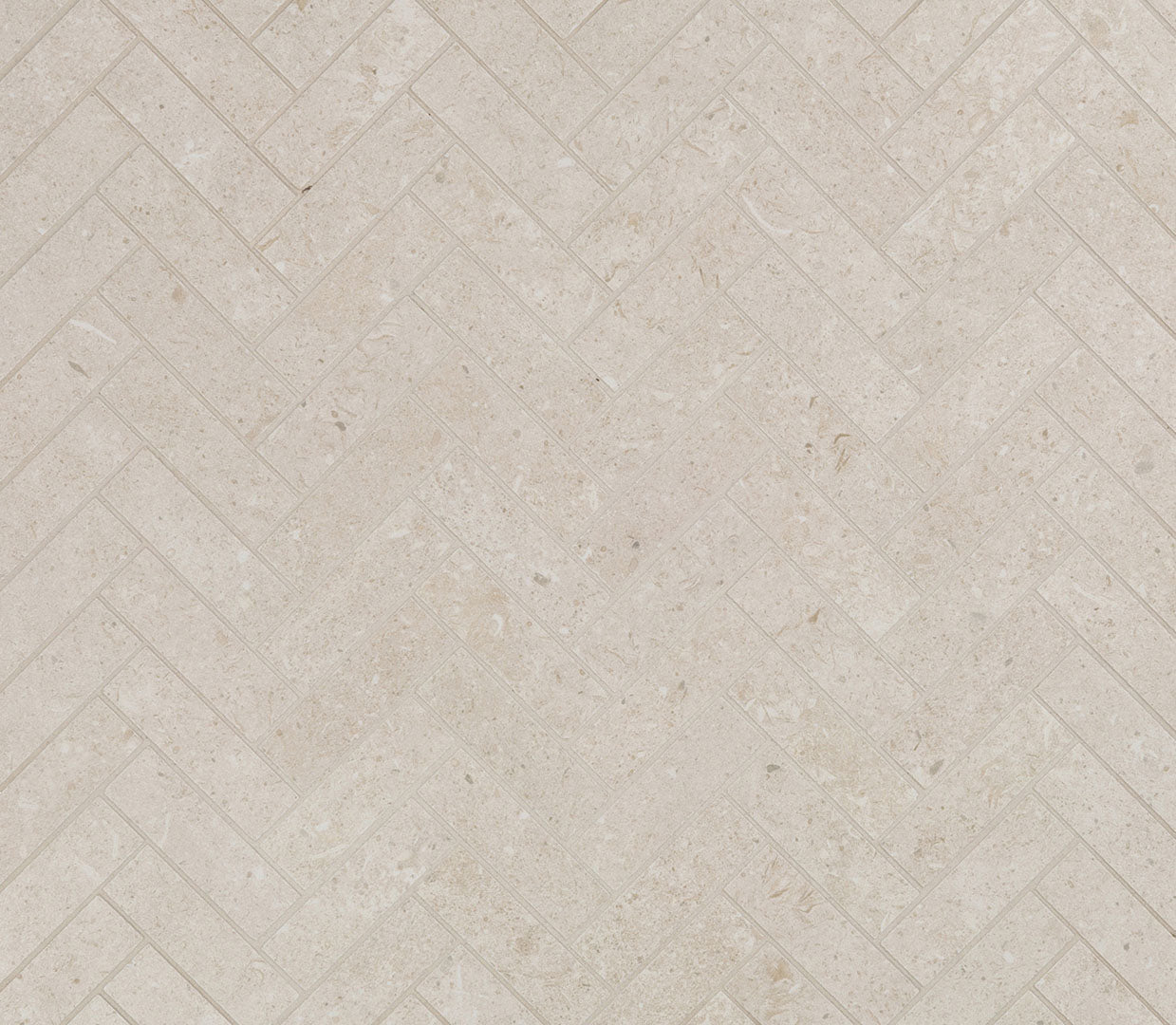 Bera&Beren Herringbone Mosaic 13.1063X13.55 Light Grey Natural