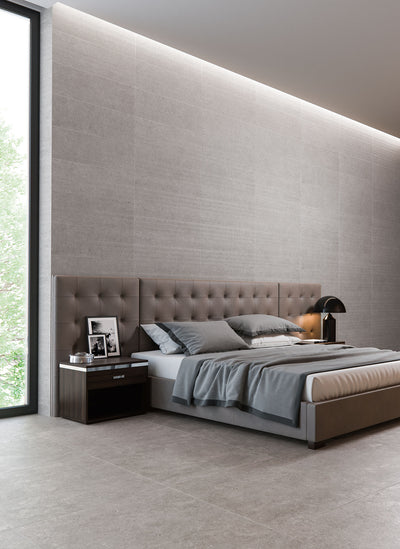 Bera&Beren Saw 12X36 Dark Grey Textured