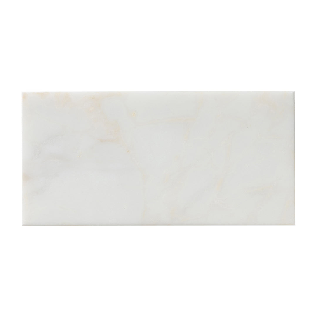 Bianco Europa Rectangle 3X6 Calacatta Honed