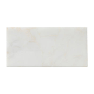 Bianco Europa Rectangle 3X6 Calacatta Honed