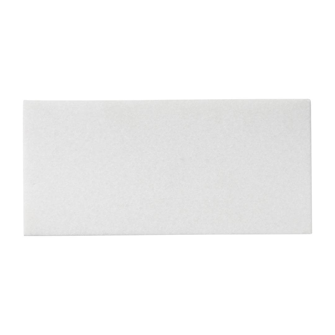 Bianco Europa Rectangle 3X6 Thassos Honed