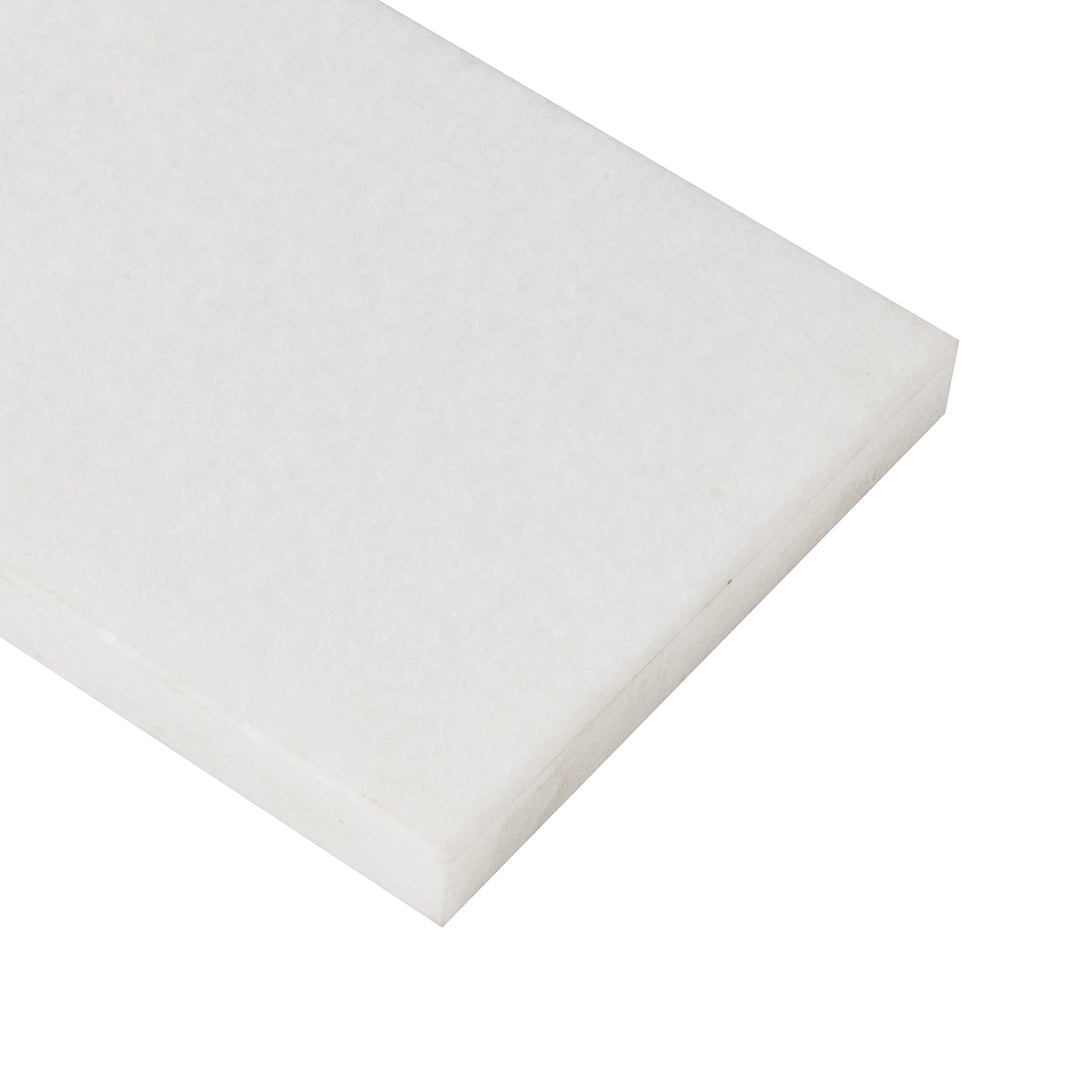 Bianco Europa Rectangle 3X6 Thassos Honed