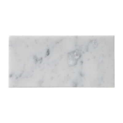 Bianco Europa Rectangle 3X6 Venatino Honed