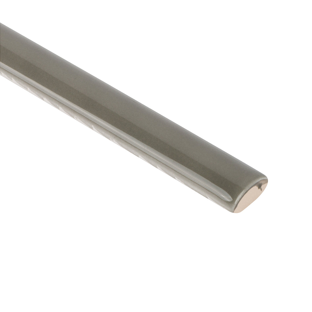 Cafe Bullnose Trim 1/2X12 Earl Grey Gloss