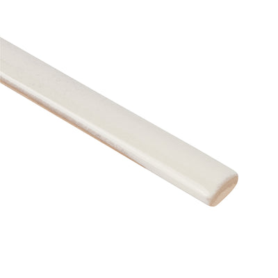 Cafe Bullnose Trim 1/2X12 Latte Crackle/Gloss