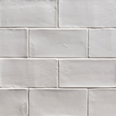 Cafe Rectangle 3X6 Milk Crackle/Gloss