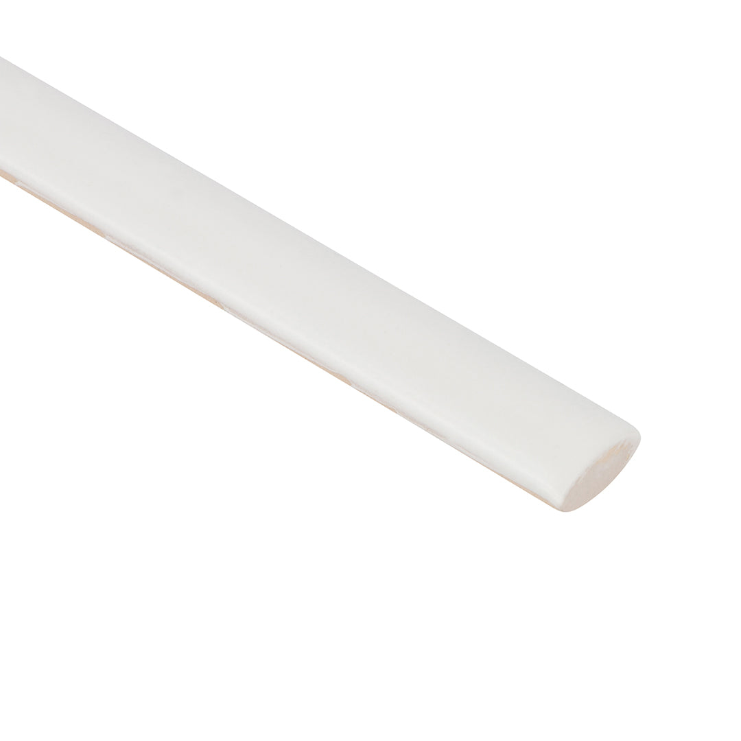 Cafe Bullnose Trim 1/2X12 Milk Matte
