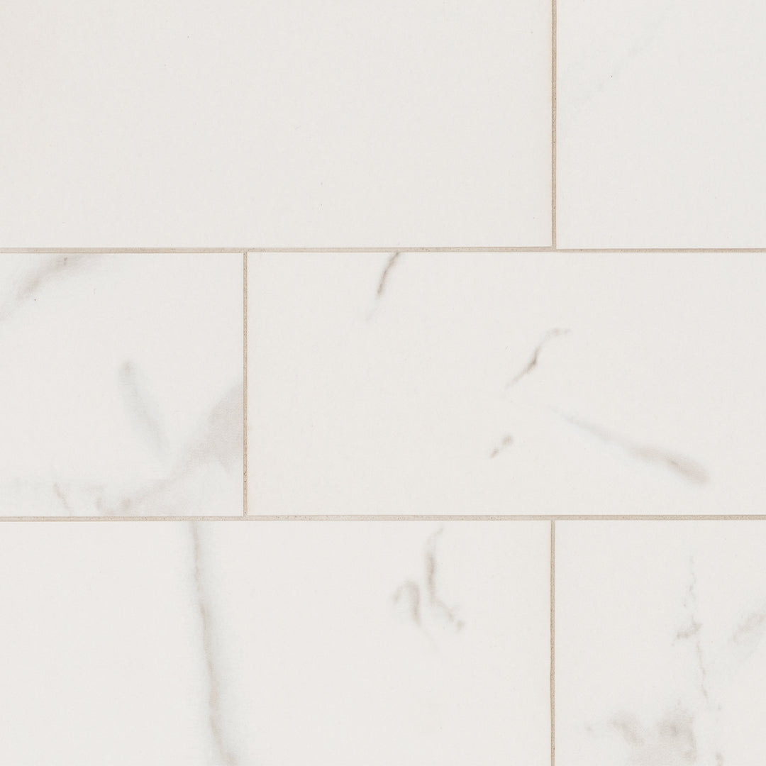 Cava Bianco 12X24 Statuario Brushed