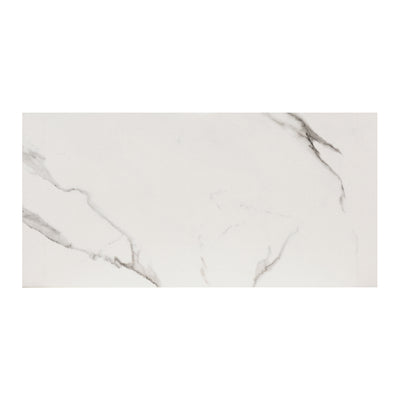 Cava Bianco 12X24 Statuario Brushed
