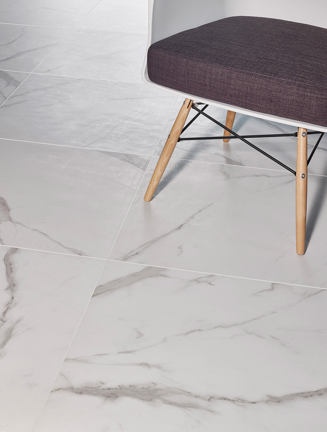 Cava Bianco 24X24 Statuario Brushed