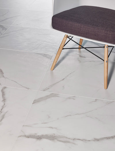 Cava Bianco 24X24 Statuario Brushed