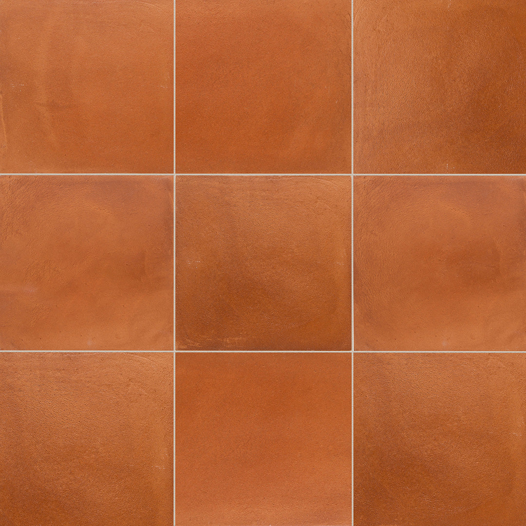 Ceramica Alhambra 8-1/4X8-1/4 Spanish Cotto Unglazed