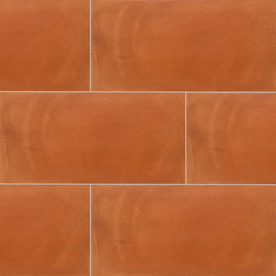 Ceramica Alhambra 8-1/2X17 Spanish Cotto Unglazed