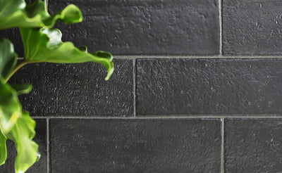 City Bricks 3X9 Black Asphalt Matte