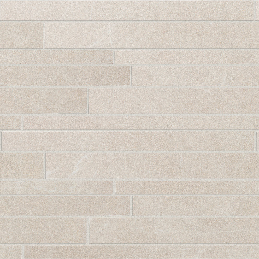 Continuum Rectangle Mosaic 12X12 Light Natural