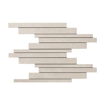 Continuum Rectangle Mosaic 12X12 Light Natural