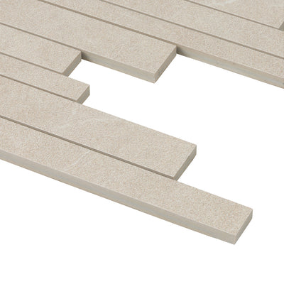 Continuum Rectangle Mosaic 12X12 Light Natural