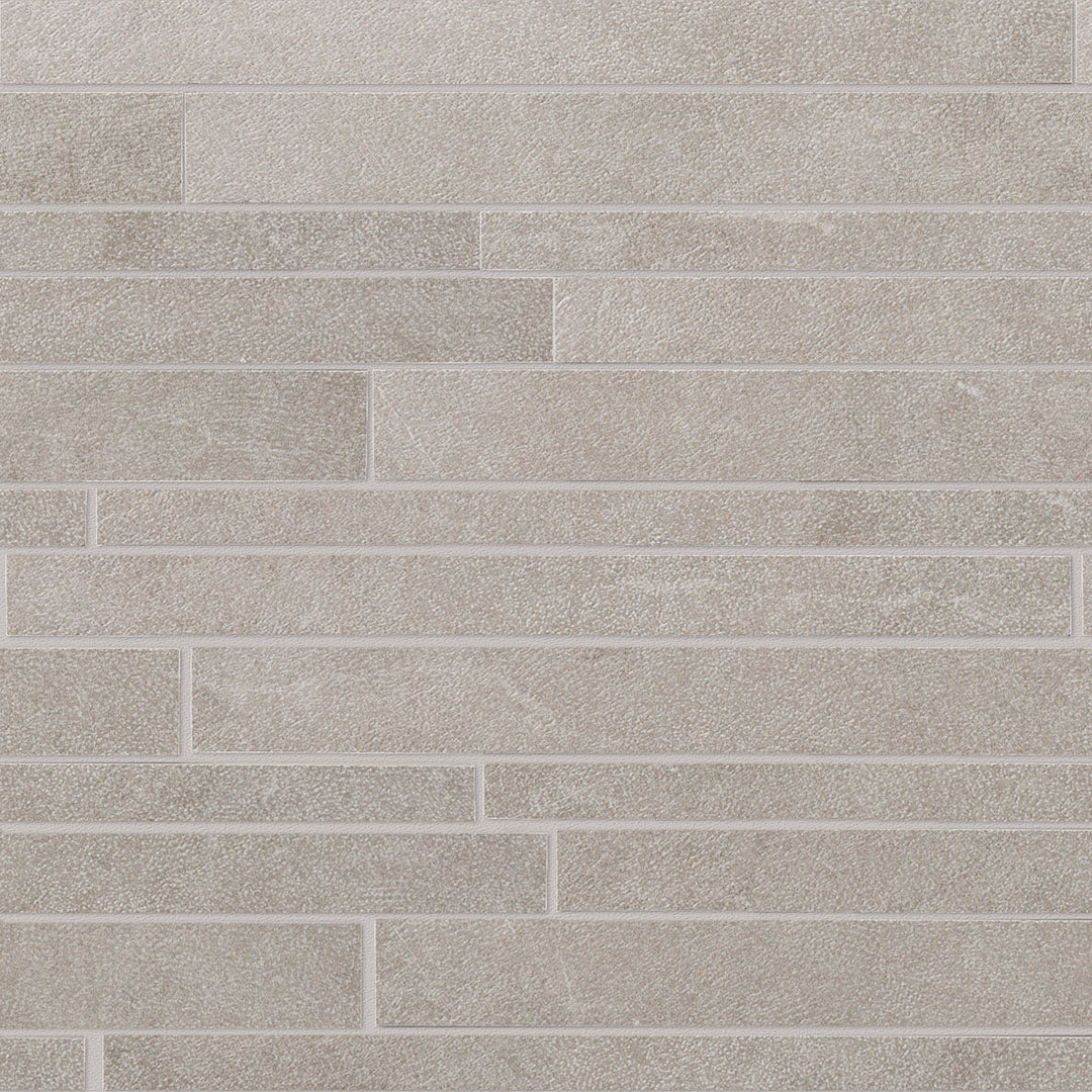 Continuum Rectangle Mosaic 12X12 Greige Natural