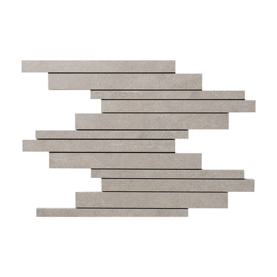 Continuum Rectangle Mosaic 12X12 Greige Natural