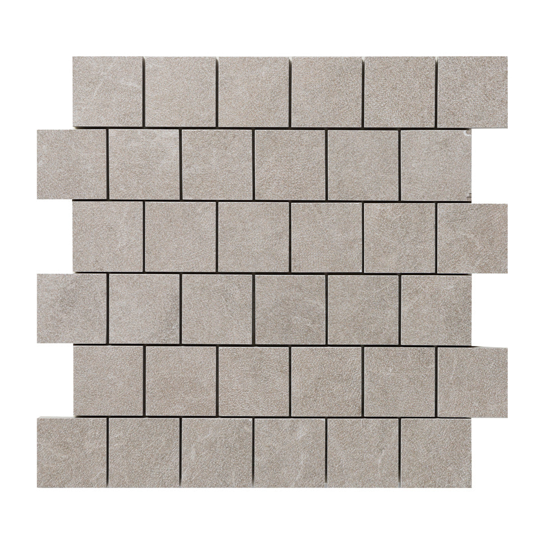 Continuum Square Mosaic 12X12 Greige Natural