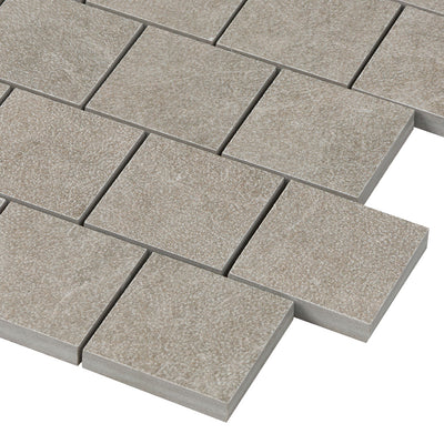 Continuum Square Mosaic 12X12 Greige Natural