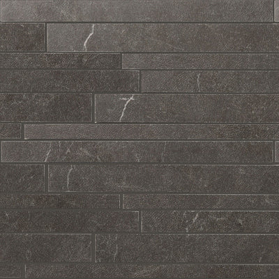 Continuum Rectangle Mosaic 12X12 Anthracite Natural