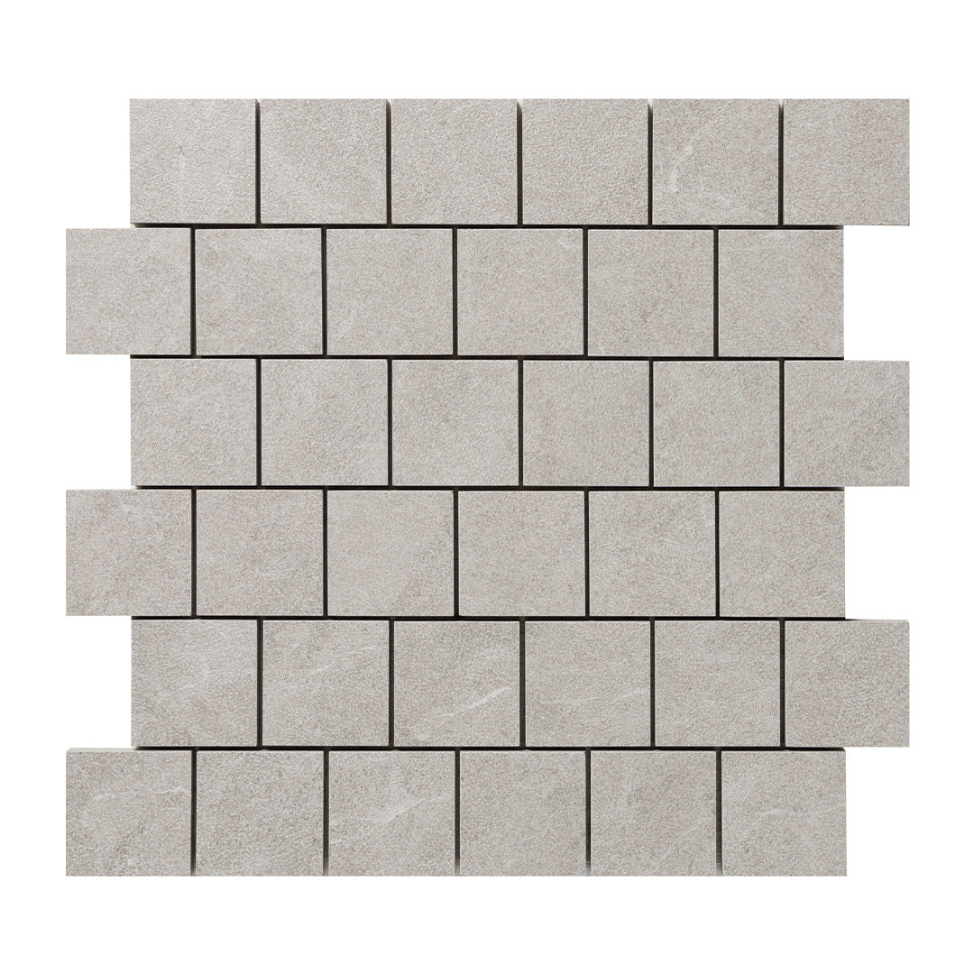 Continuum Square Mosaic 12X12 Grey Natural