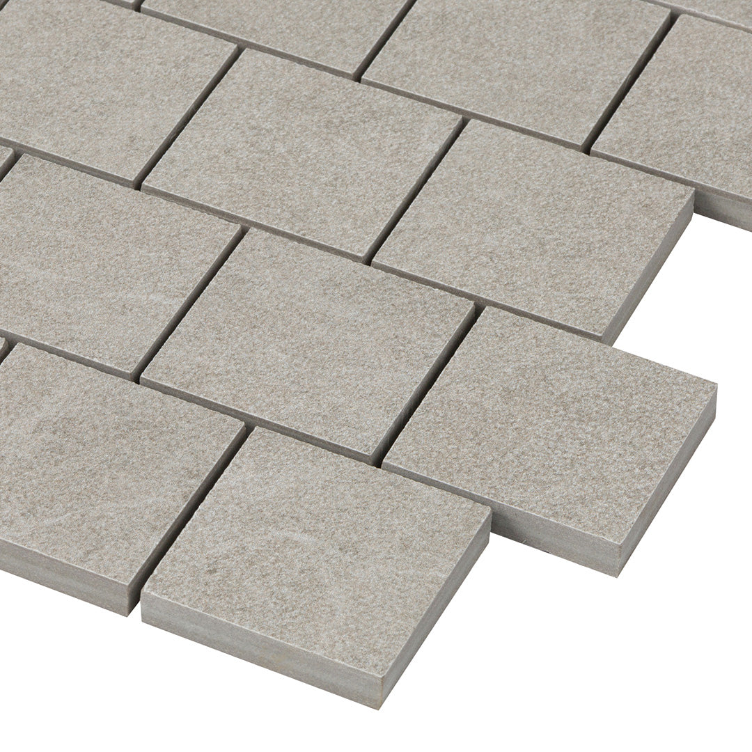 Continuum Square Mosaic 12X12 Grey Natural