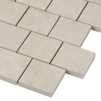 Continuum Square Mosaic 12X12 Light Natural