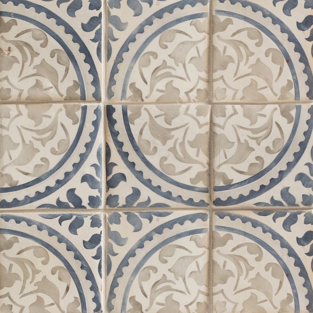 Duquesa Alba Deco 4-5/8X4-5/8 Mezzanotte Matte