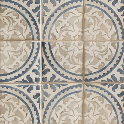 Duquesa Alba Deco 4-5/8X4-5/8 Mezzanotte Matte