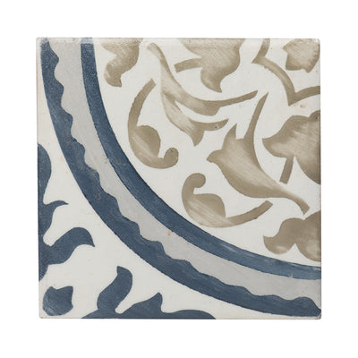 Duquesa Alba Deco 4-5/8X4-5/8 Mezzanotte Matte