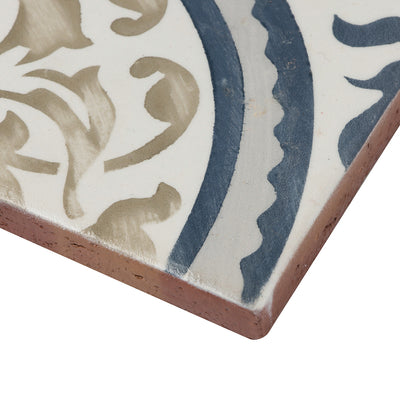 Duquesa Alba Deco 4-5/8X4-5/8 Mezzanotte Matte