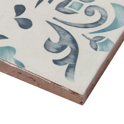 Duquesa Catarina Deco 4-5/8X4-5/8 Acqua Matte