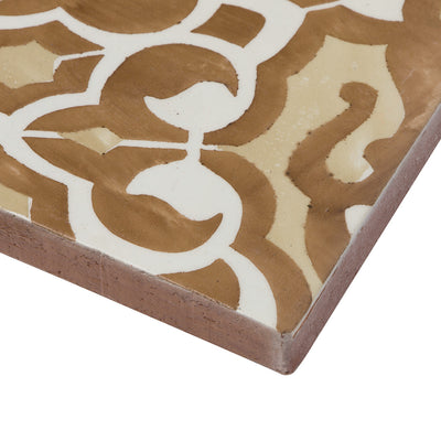 Duquesa Fatima Deco 4-5/8X4-5/8 Ambra Matte