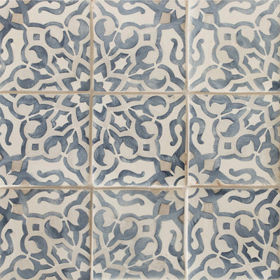 Duquesa Fatima Deco 4-5/8X4-5/8 Mezzanotte Matte