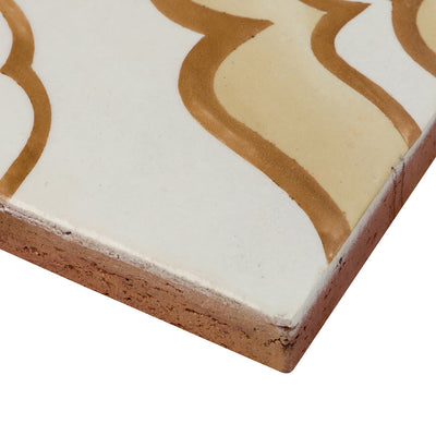 Duquesa Jasmine Deco 4-5/8X4-5/8 Ambra Matte