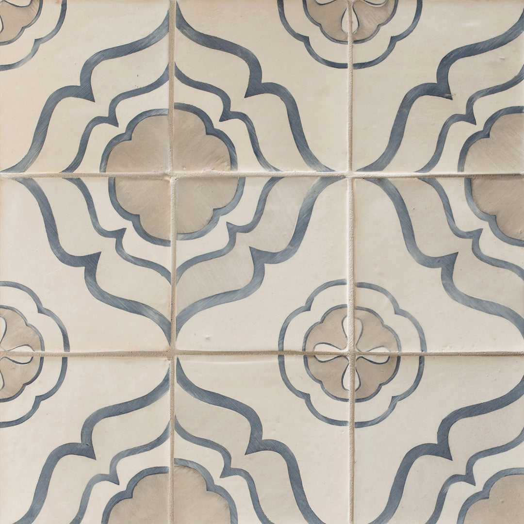 Duquesa Jasmine Deco 4-5/8X4-5/8 Mezzanotte Matte
