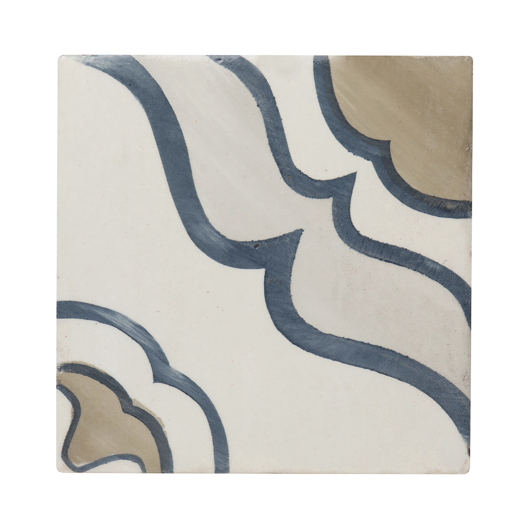 Duquesa Jasmine Deco 4-5/8X4-5/8 Mezzanotte Matte – Elit Tile