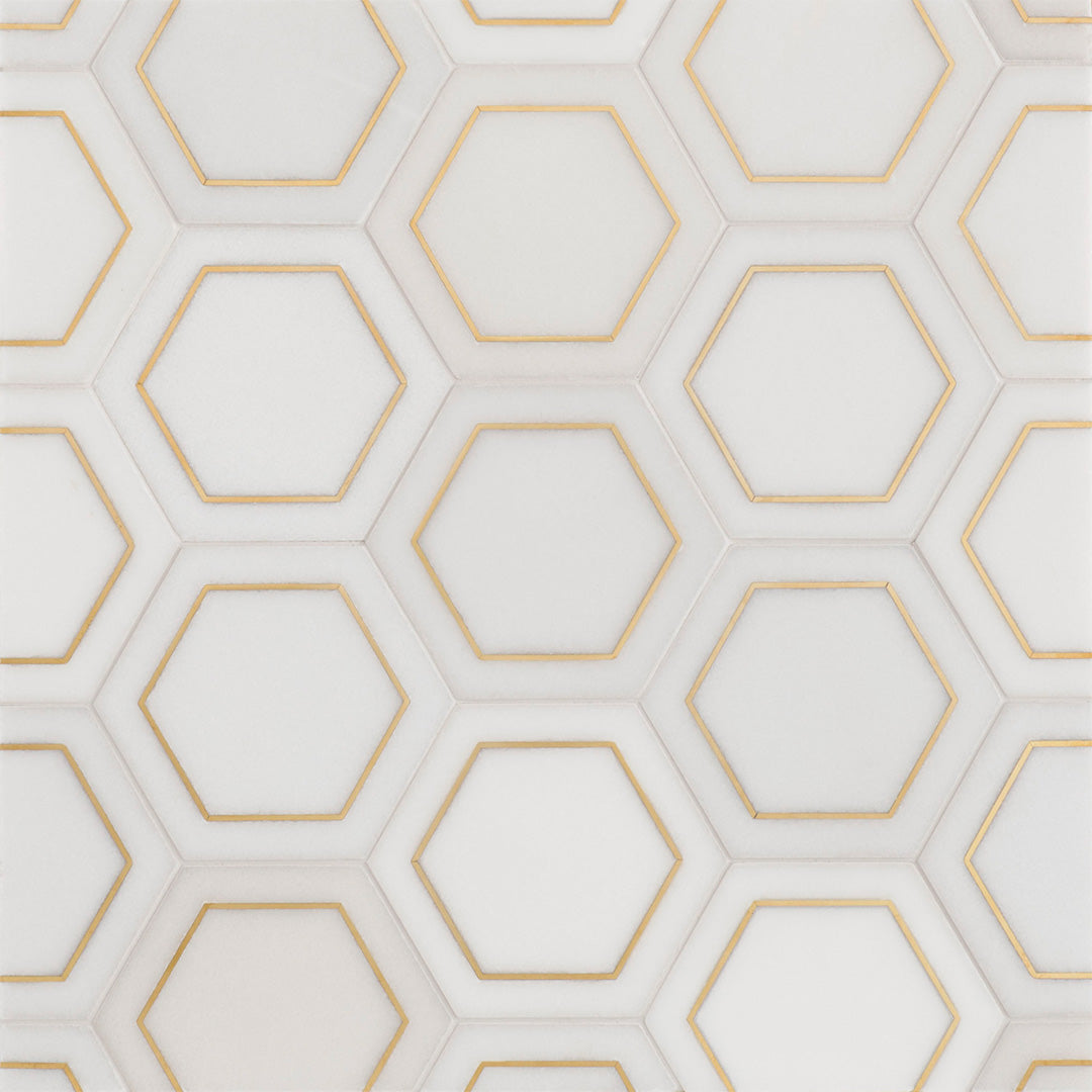 Ellington Savoy Deco 5-1/4X4-1/2 Cotton/Brass Honed