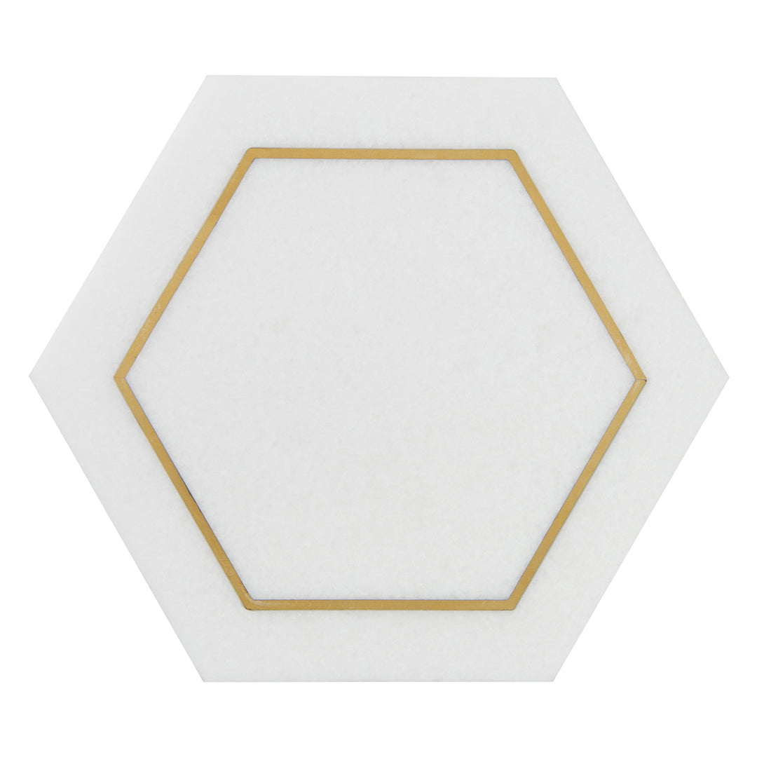 Ellington Savoy Deco 5-1/4X4-1/2 Cotton/Brass Honed