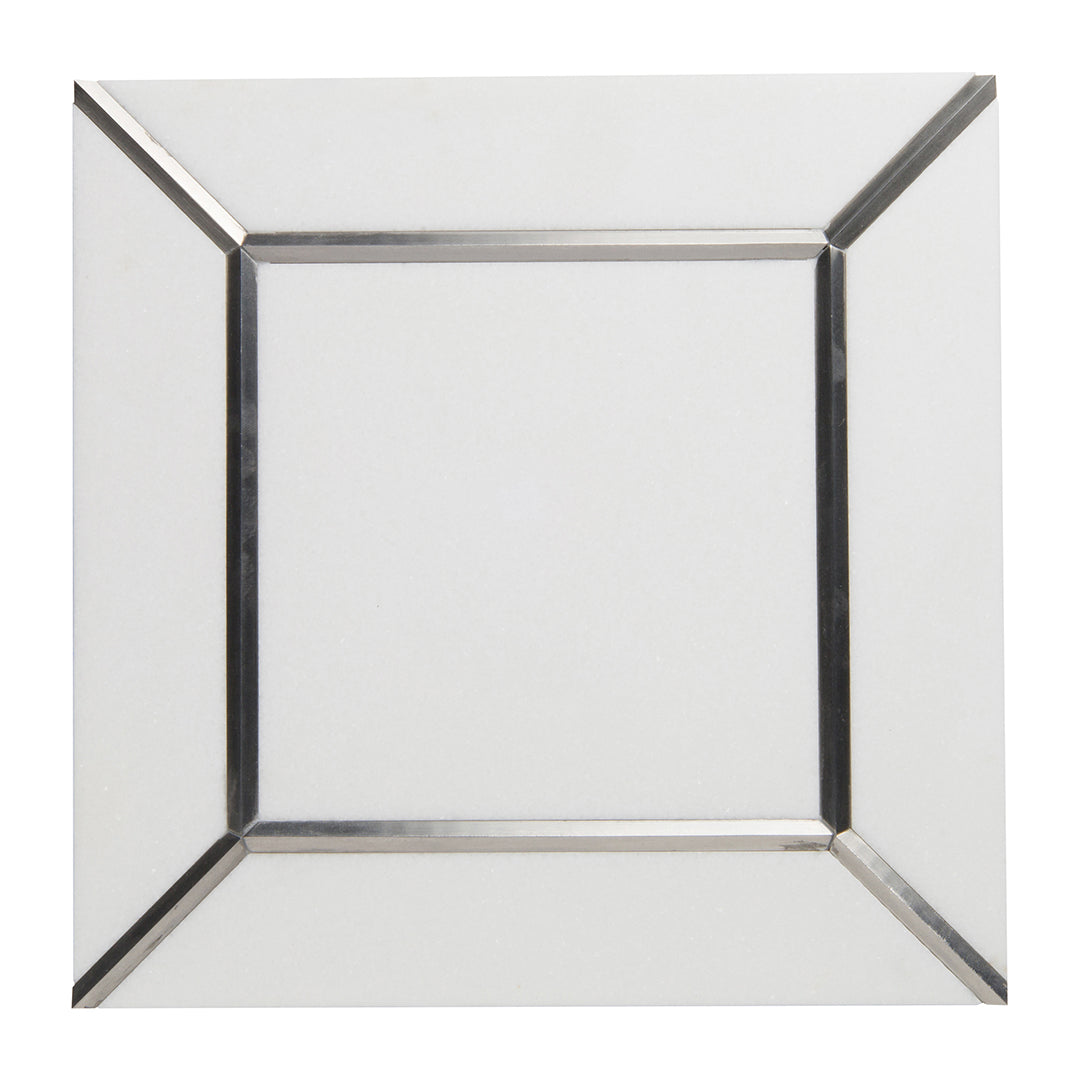 Ellington Empire Deco 12X12 Cotton/Steel Honed