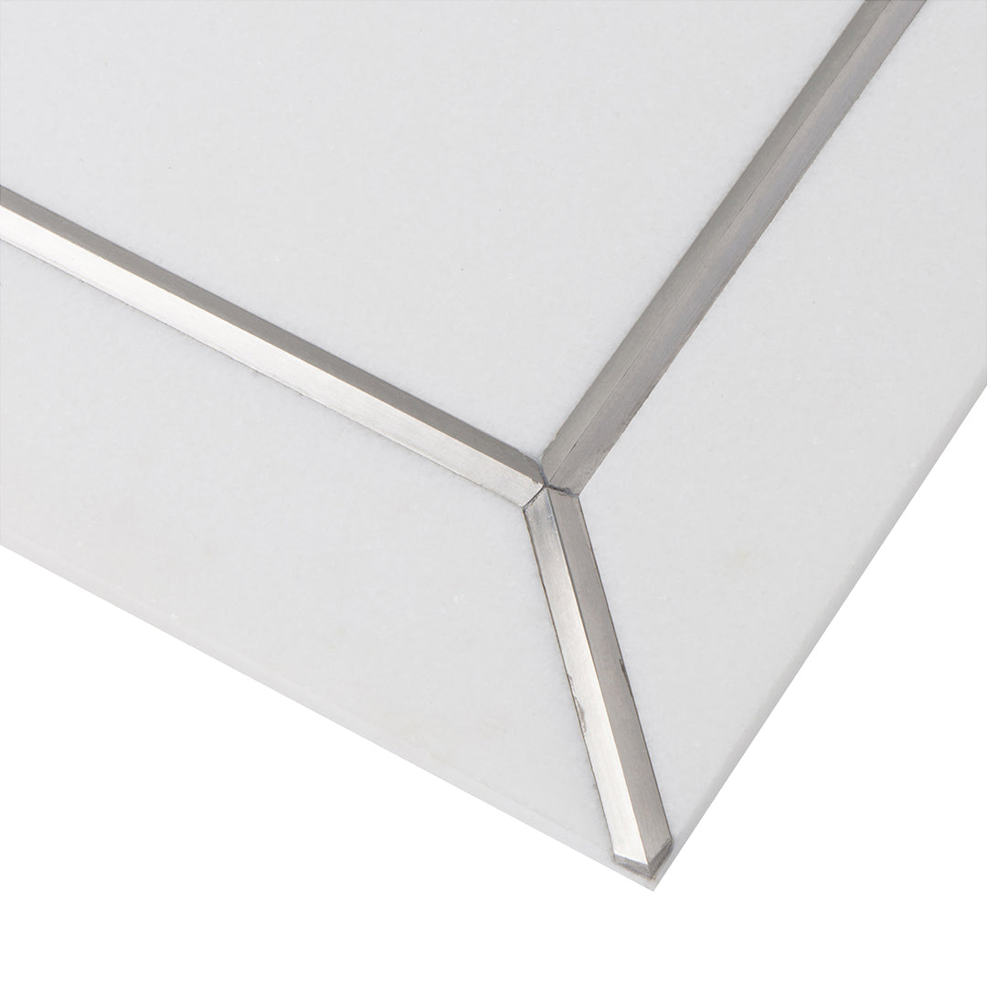 Ellington Empire Deco 12X12 Cotton/Steel Honed
