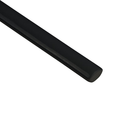 Emersyn Lane Bullnose Trim 1/2X12 Black Gloss