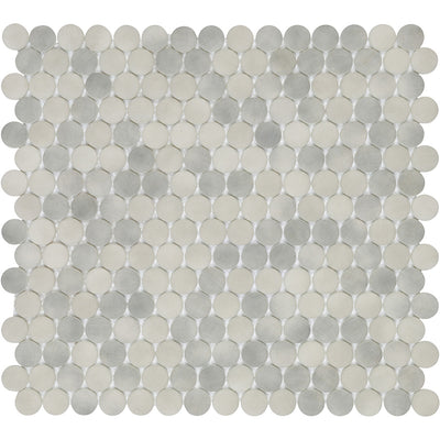 Emersyn Lane Circle Mosaic 12X12 Rockwell Twill Matte