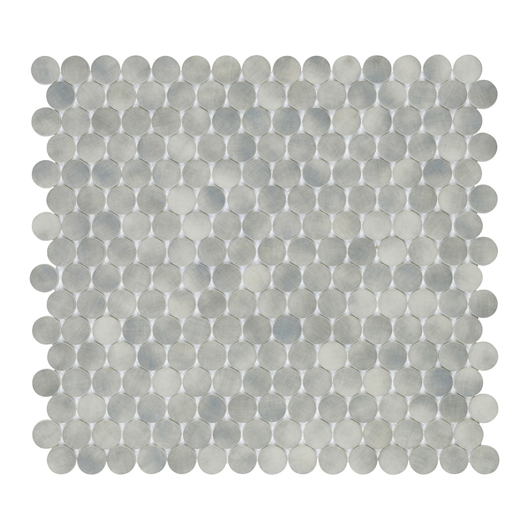 Emersyn Lane Circle Mosaic 12X12 Shadow Chiffon Matte
