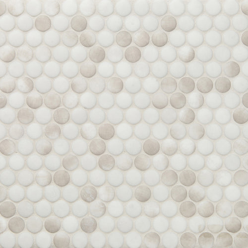 Emersyn Lane Circle Mosaic 12X12 Terrace Tweed Matte