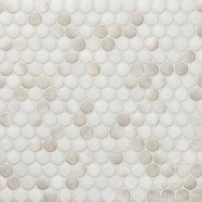 Emersyn Lane Circle Mosaic 12X12 Terrace Tweed Matte