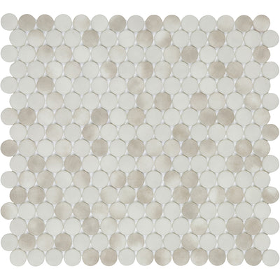 Emersyn Lane Circle Mosaic 12X12 Terrace Tweed Matte