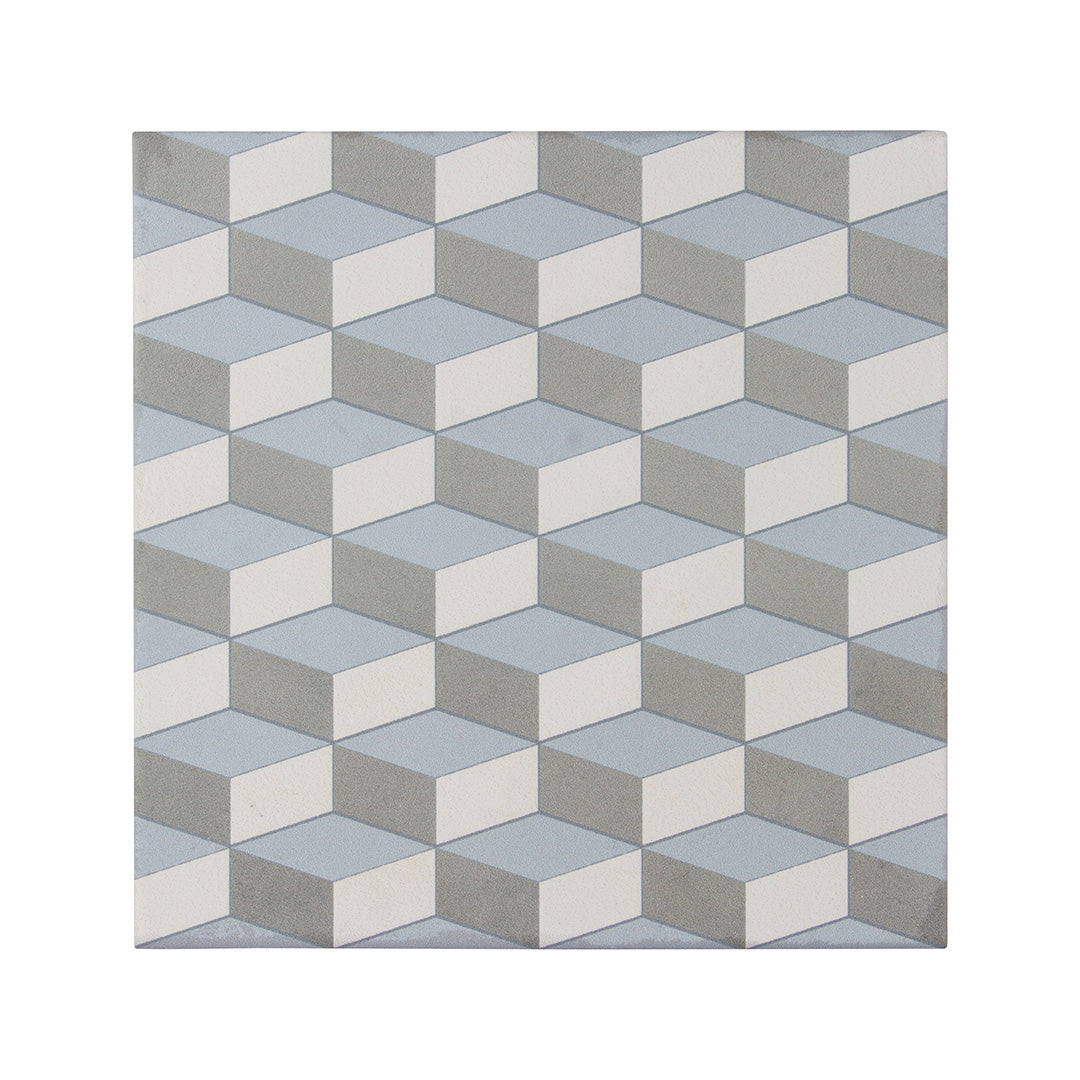 Encaustic Echoes Trek 8X8 Lapis Matte